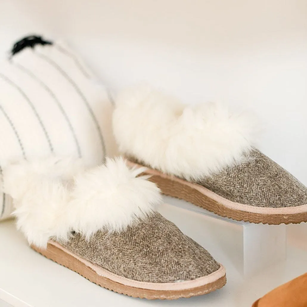 Wool Slip-on Shoes