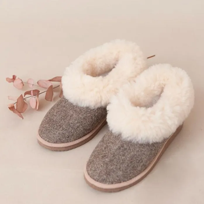 Wool Slip-on Shoes