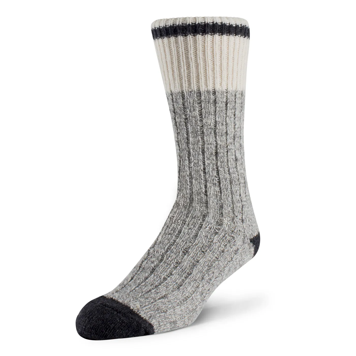 Wool work socks for men, pack of 3.