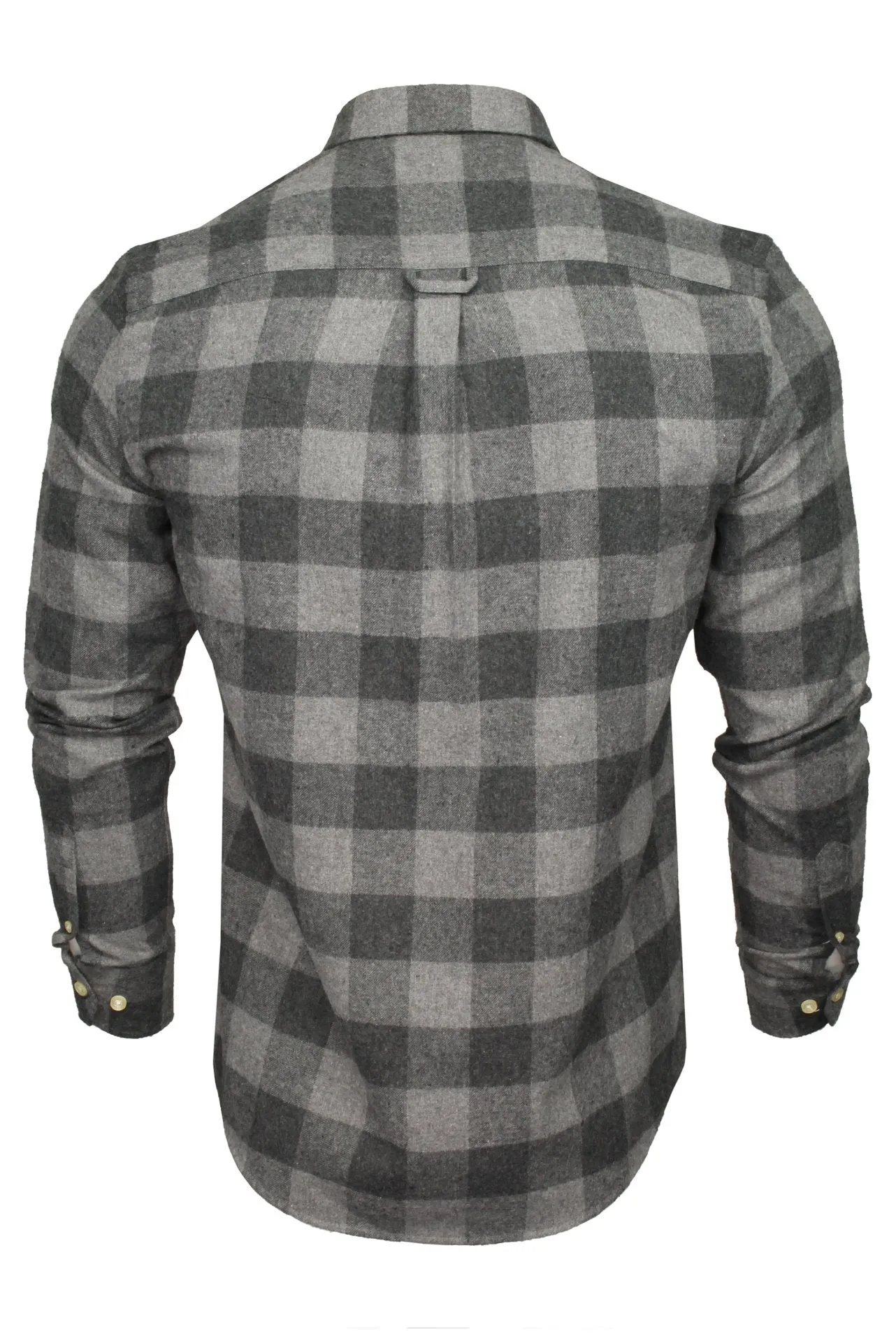 Xact Men's Buffalo Check Flannel Shirt - Long Sleeve