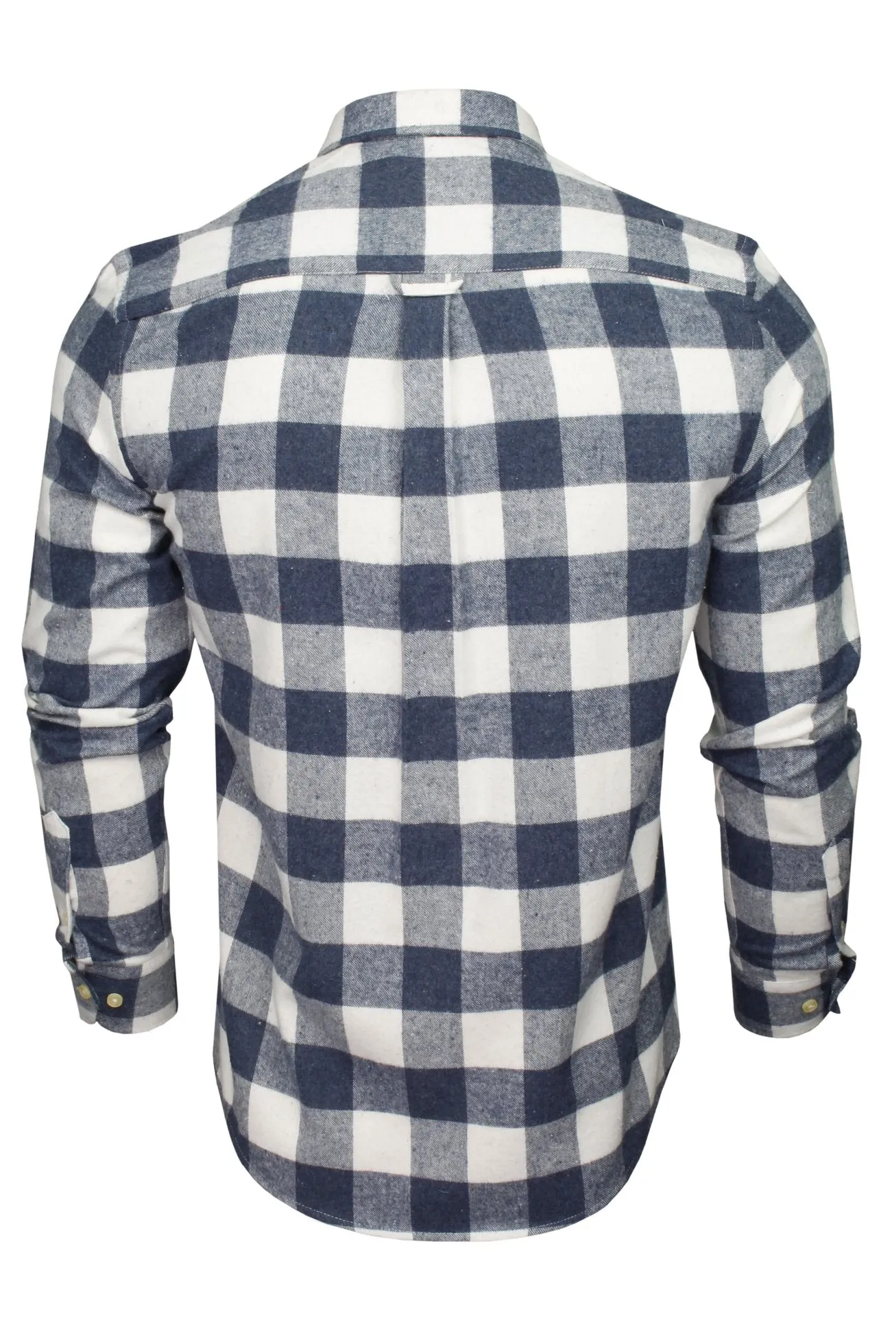 Xact Men's Buffalo Check Flannel Shirt - Long Sleeve