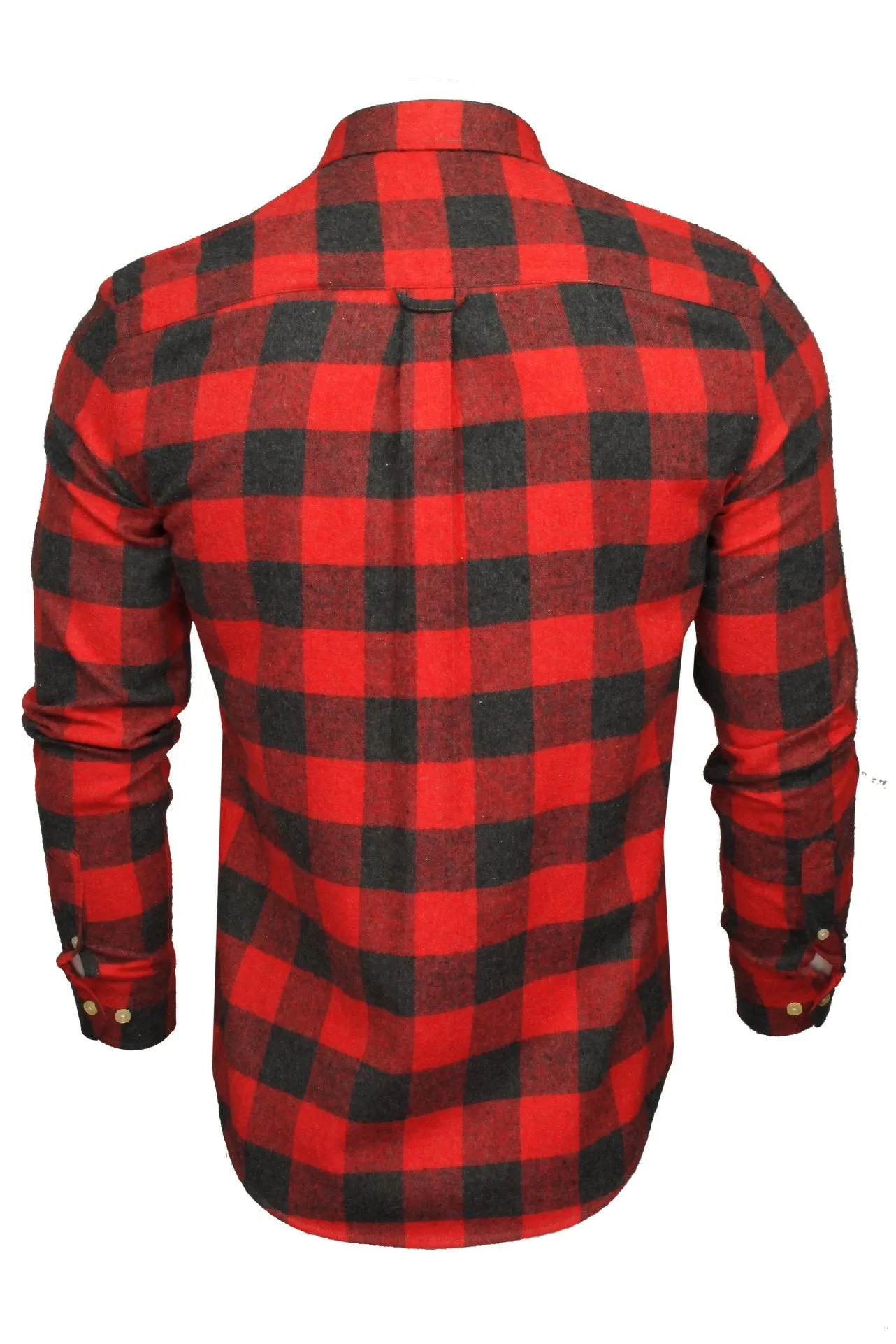 Xact Men's Buffalo Check Flannel Shirt - Long Sleeve