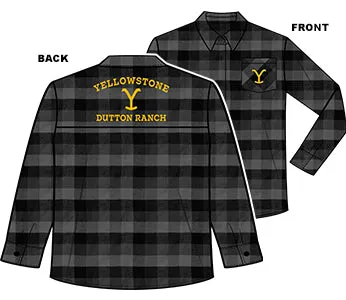 Yellowstone Dutton Ranch Plaid Shirt